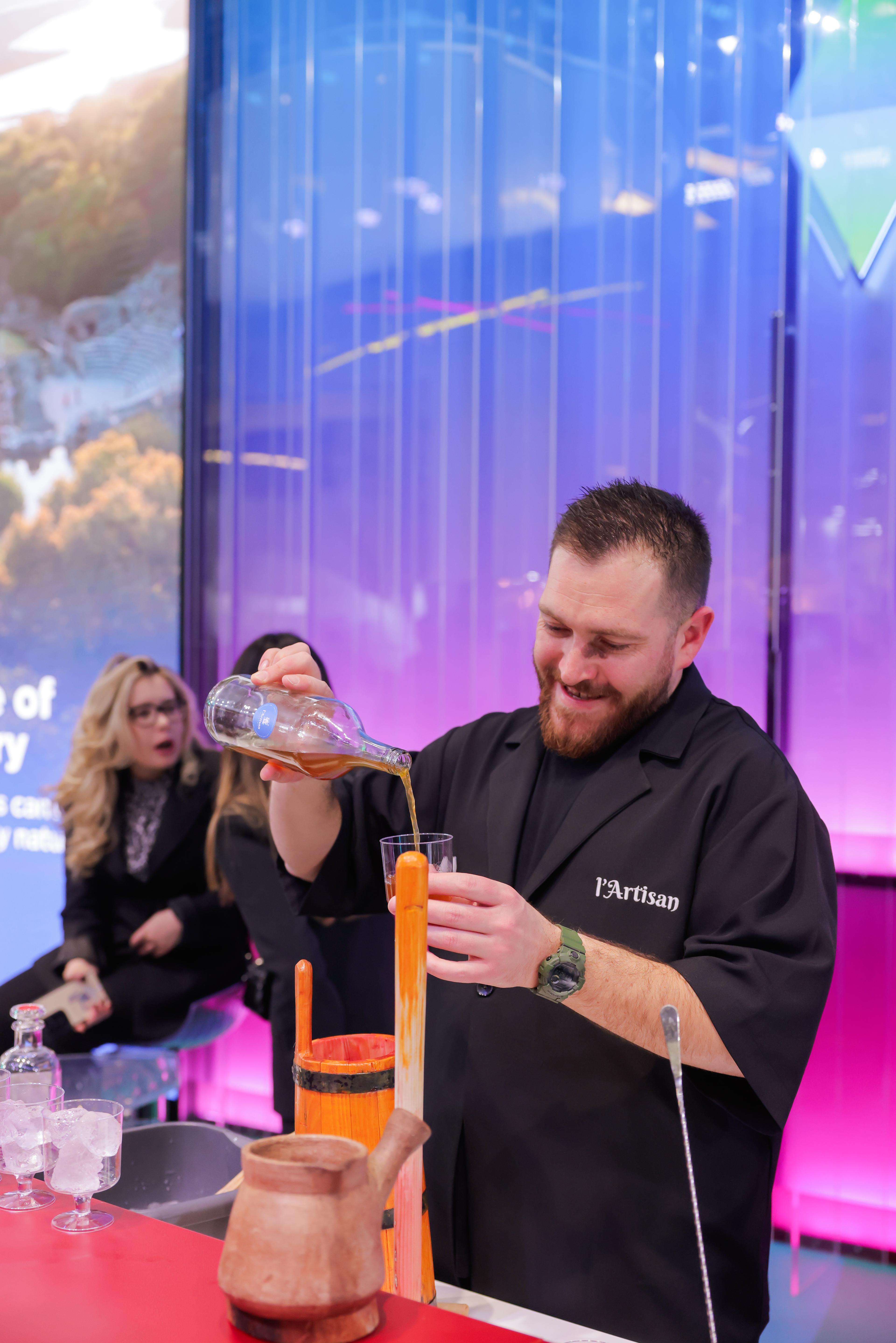 Professional bartender training